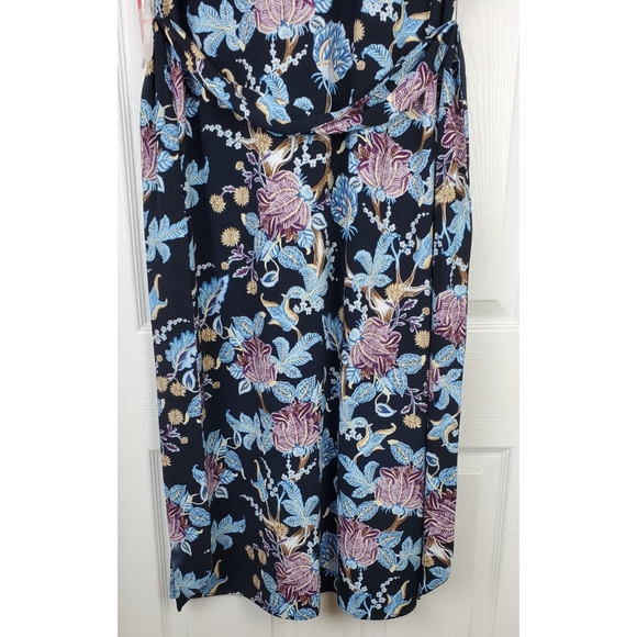 NWT Vince camuto floral print shirt midi dress - Picture 14 of 16